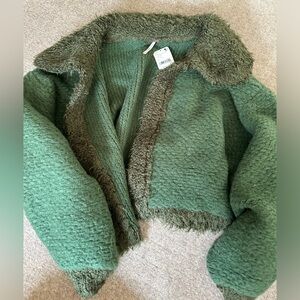 NWT free people cozy foxy cardigan